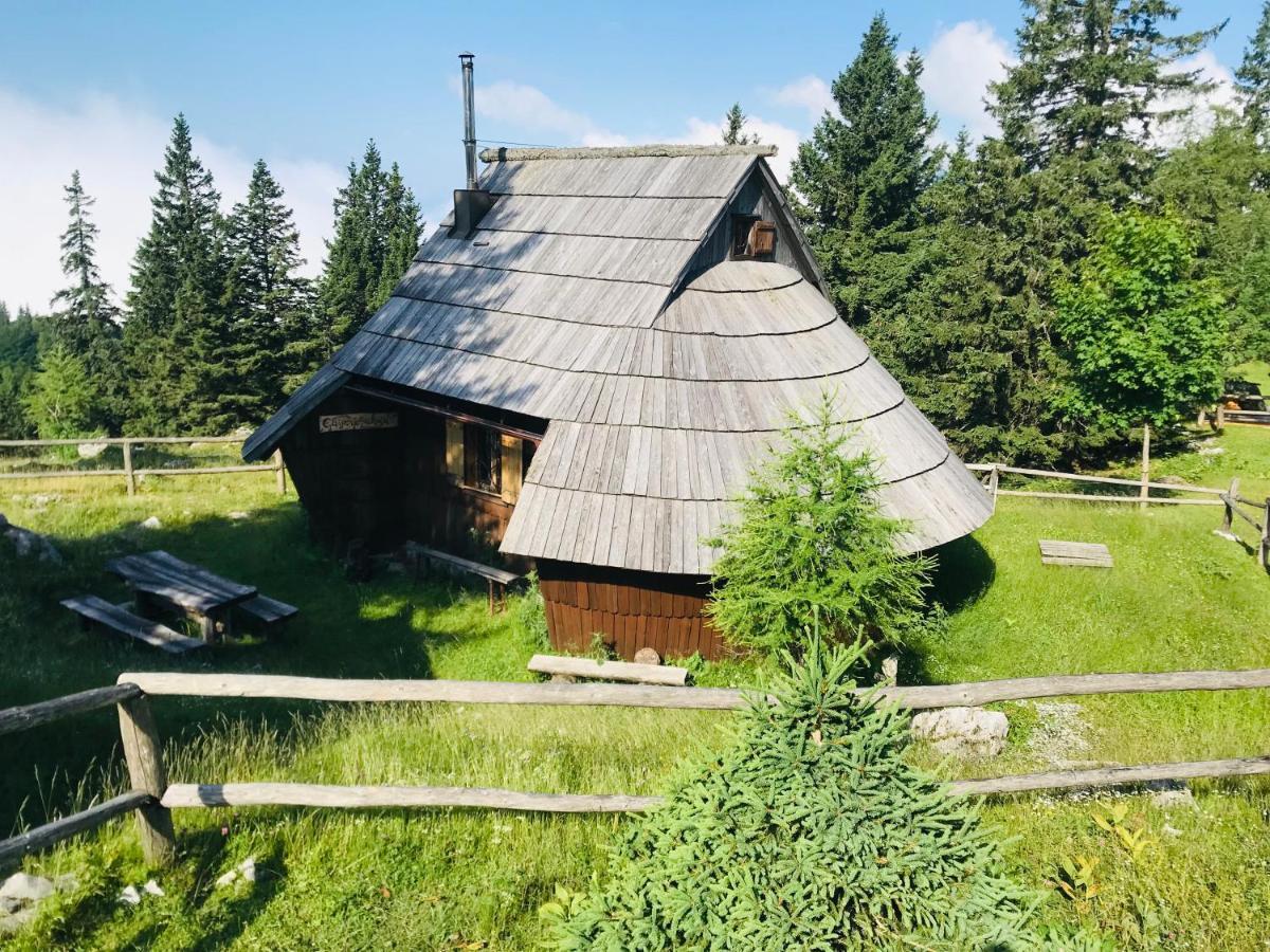 Chalet Gasparjeva Velika Planina Kamnik Exterior photo